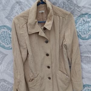 Corduroy women's  coat